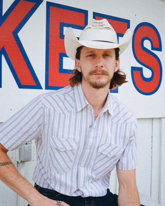 Oxford Red Blue Stripe