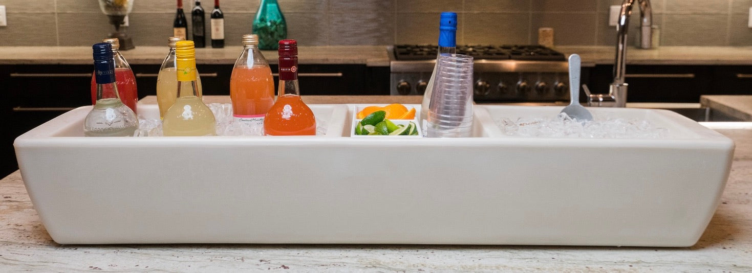 REVO Party Barge Cooler™ | Polar White