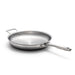 11.5 Inch Stainless Steel Fry Pan Side View