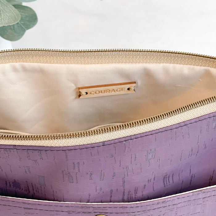 VISIONARY cross body bag | AMETHYST