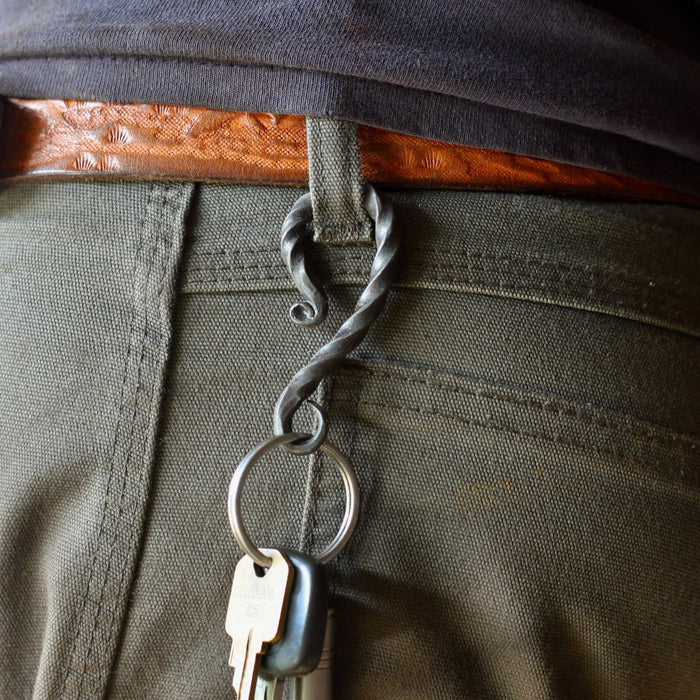 Belt Loop Key Chain - Twisted
