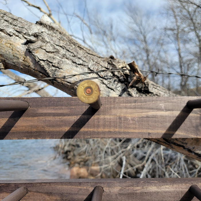 Handcrafted 9-Cowboy Hat Rack Organizer