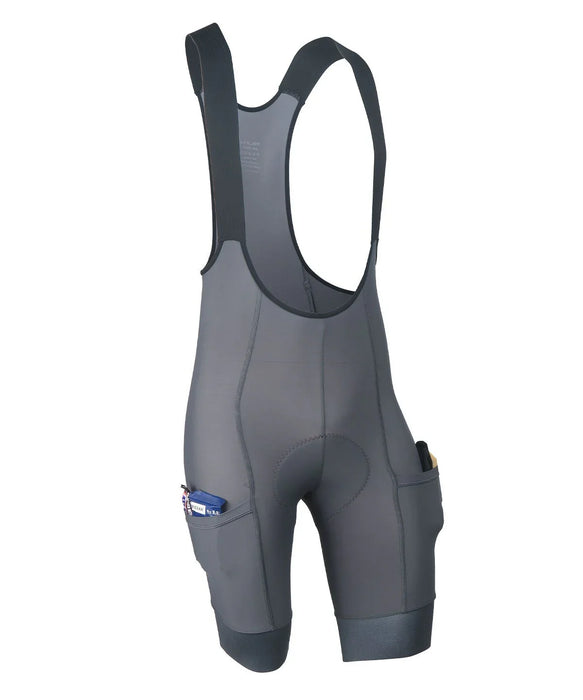 M. BLACK LABEL CARGO BIB - BLUE STEEL