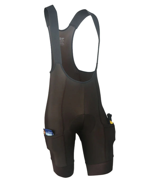 M. BLACK LABEL CARGO BIB - ESPRESSO