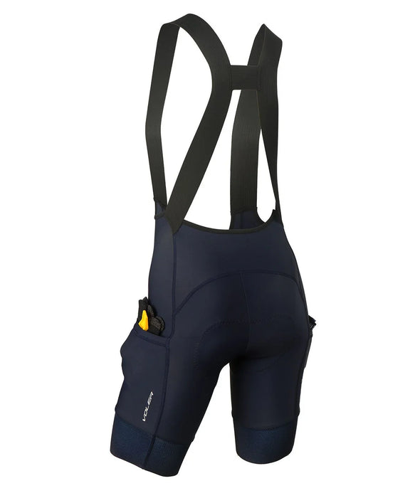 W. BLACK LABEL CARGO DROP TAIL BIB - NAVY