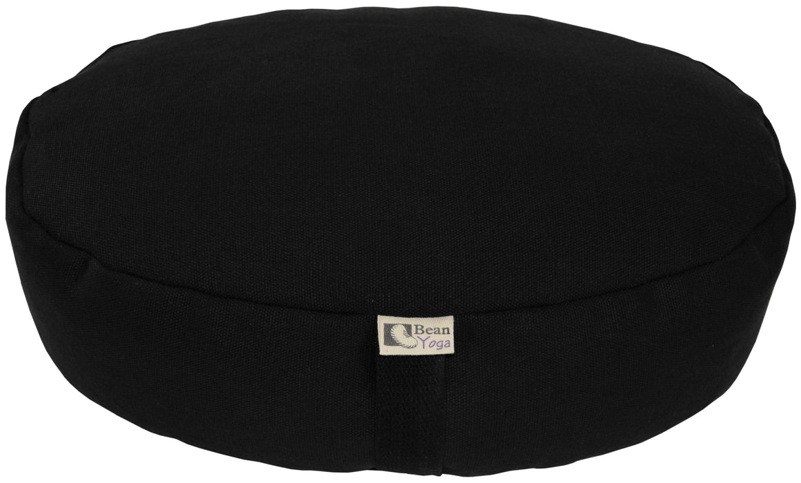 Hemp Zafu Meditation Cushion - 17 oz. Hemp Fabric with Organic Buckwheat Hull fill