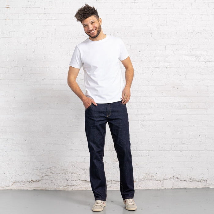 Relaxed Fit Dark Wash