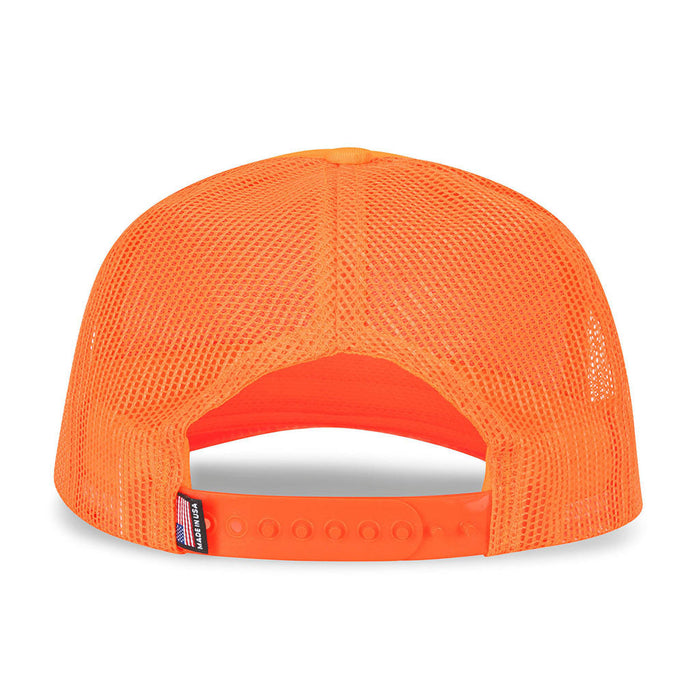 Blaze Orange Mesh Hat