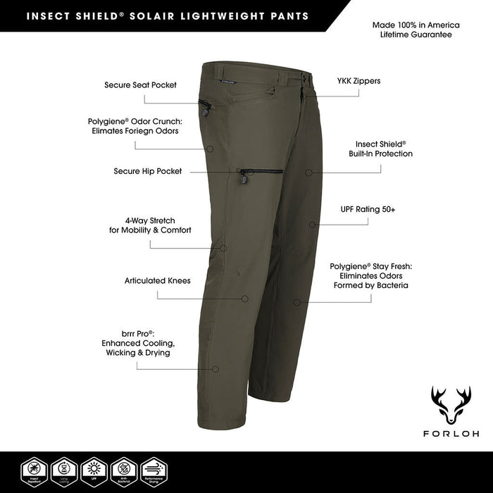 Insect Shield® SolAir Lightweight Pants