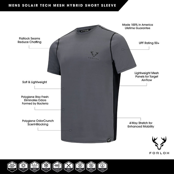 Men's SolAir Tech Mesh SS Shirt