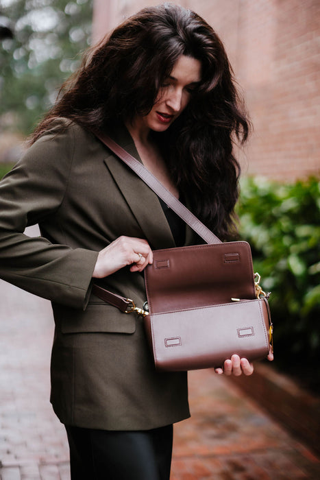 Hedy  | Brown Leather
