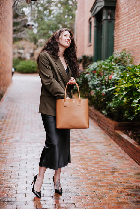 Eleanor  | Camel Leather