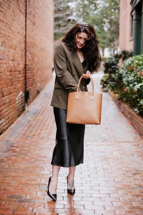 Eleanor  | Camel Leather