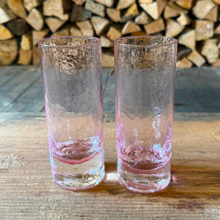 Hand-Blown Highballs - Set of 2