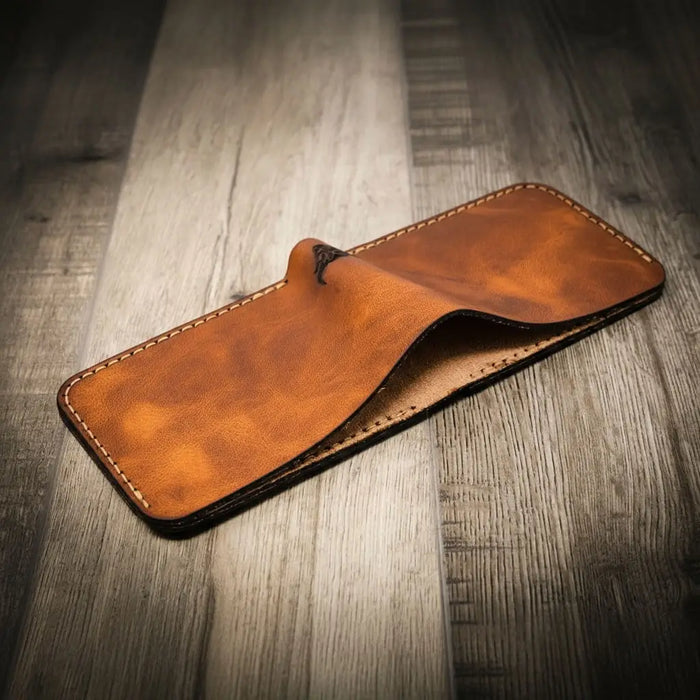 Rio Grande Bifold Wallet - Full Grain Leather | Handmade in Texas