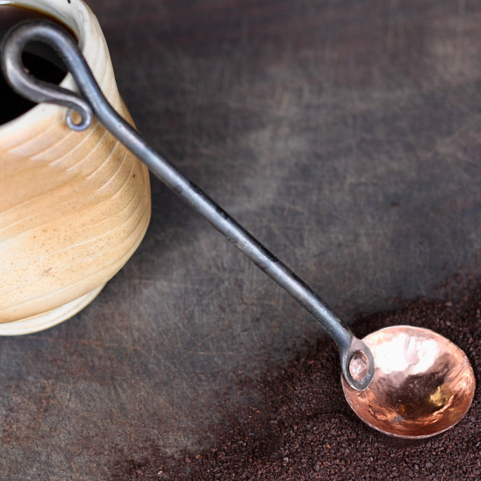 Copper and Steel Coffee Scoop - 1 Tbsp