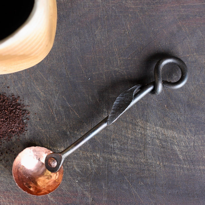 Copper and Steel Coffee Scoop - 1 Tbsp