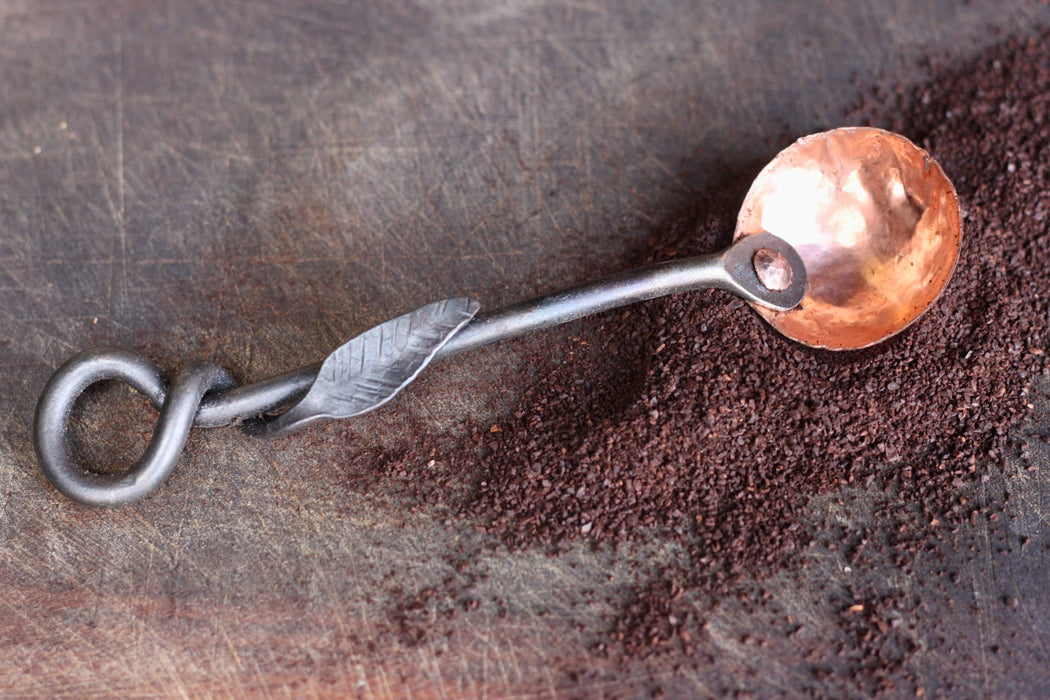 Copper and Steel Coffee Scoop - 1 Tbsp