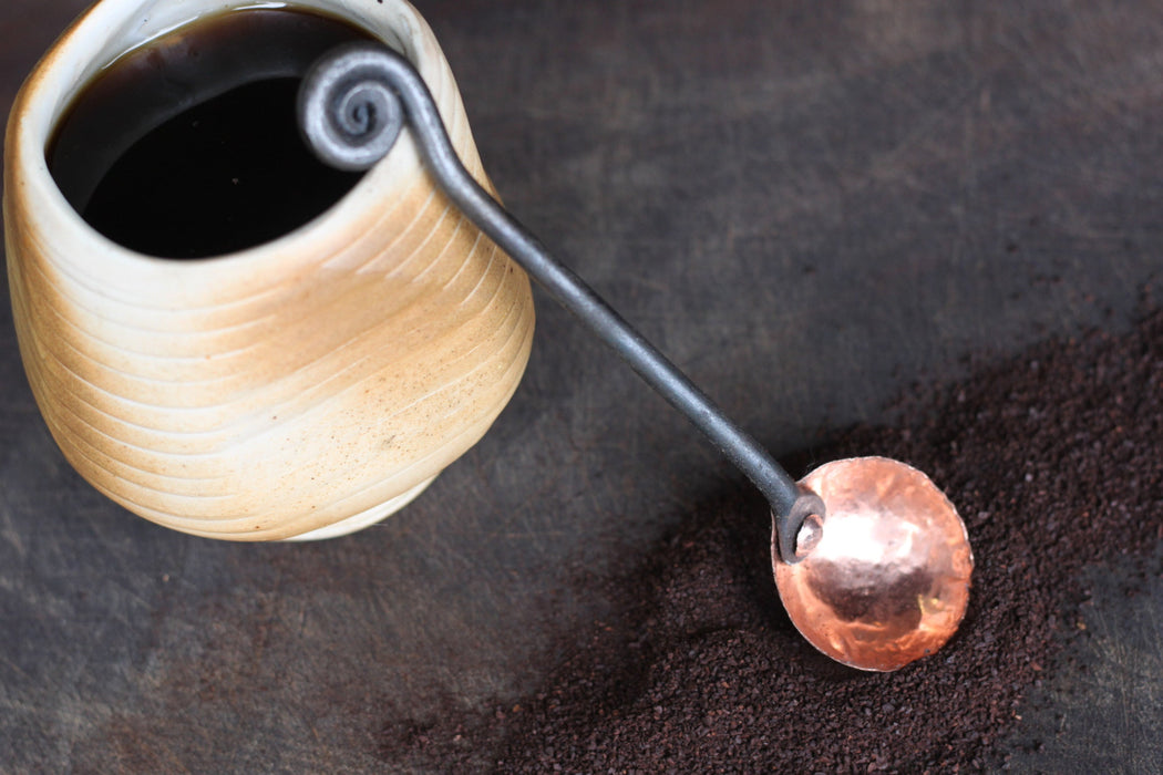 Copper and Steel Coffee Scoop - 1 Tbsp