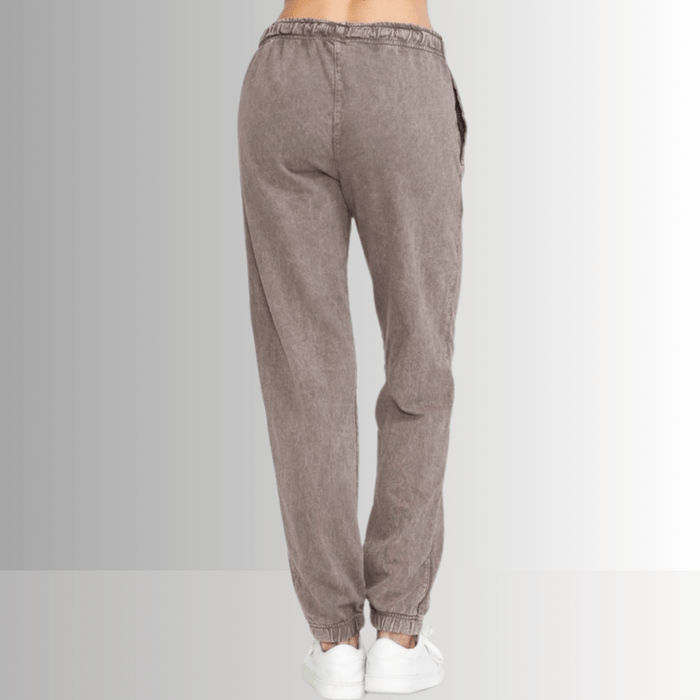 All Day French Terry Pocket Joggers in Black