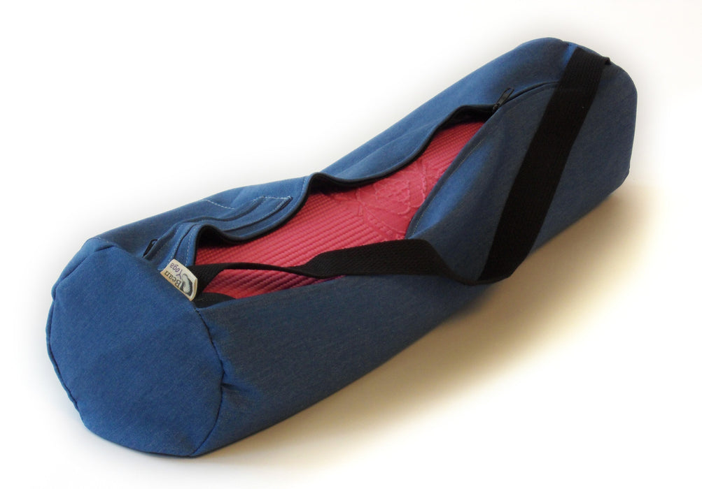 Durable Cotton Yoga Mat Bag - Extra Large & Large Sizes, Made in USA