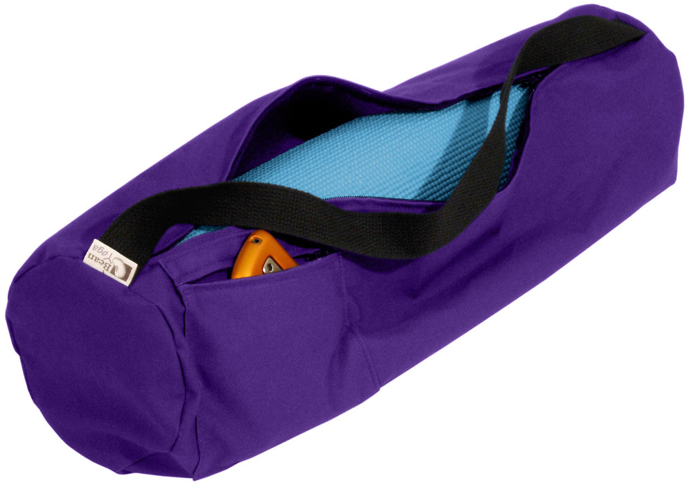 Durable Cotton Yoga Mat Bag - Extra Large & Large Sizes, Made in USA