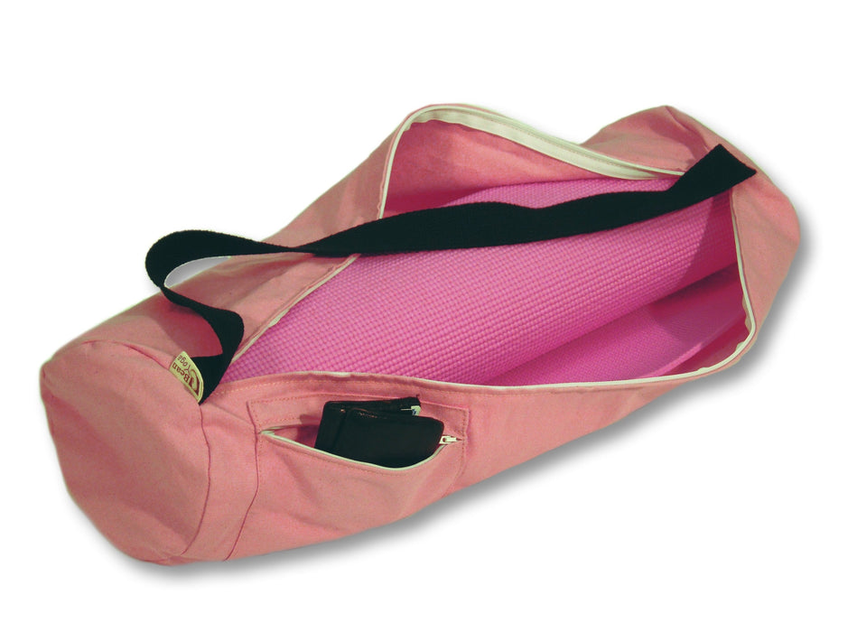 Durable Cotton Yoga Mat Bag - Extra Large & Large Sizes, Made in USA