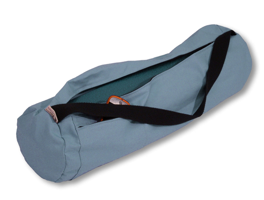 Durable Cotton Yoga Mat Bag - Extra Large & Large Sizes, Made in USA