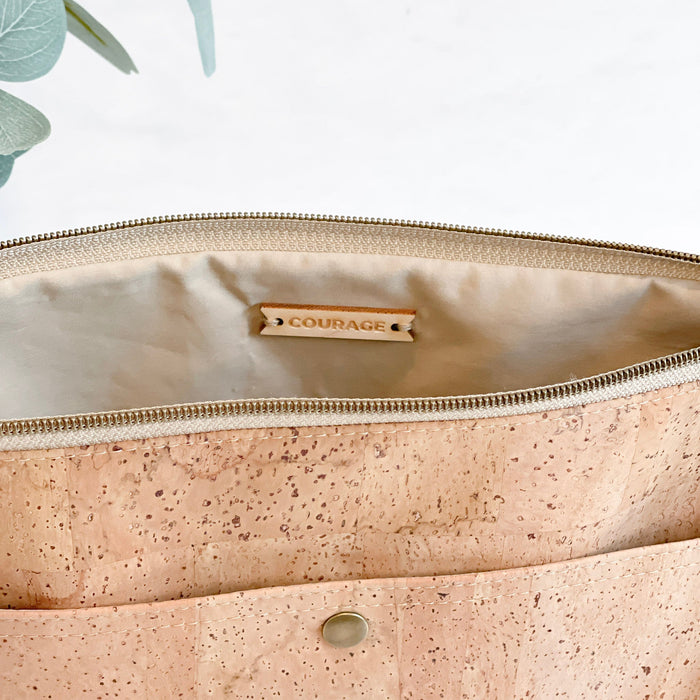 Visionary cross body bag | Natural