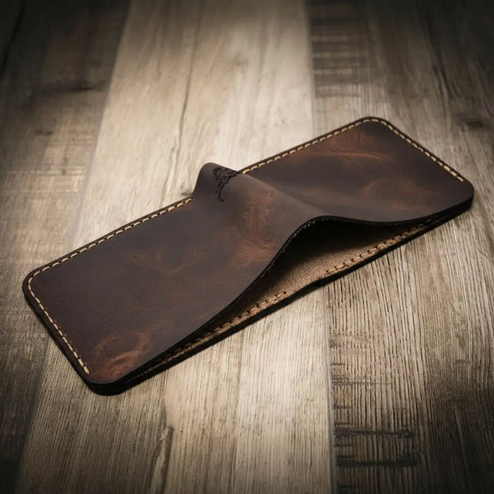 Rio Grande Bifold Wallet - Full Grain Leather | Handmade in Texas