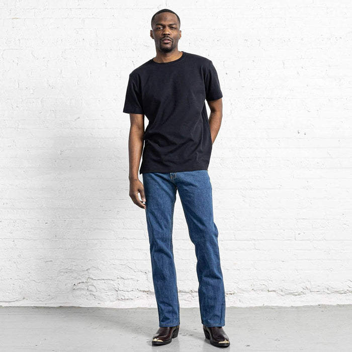 100% Cotton Boot Cut Stone Wash