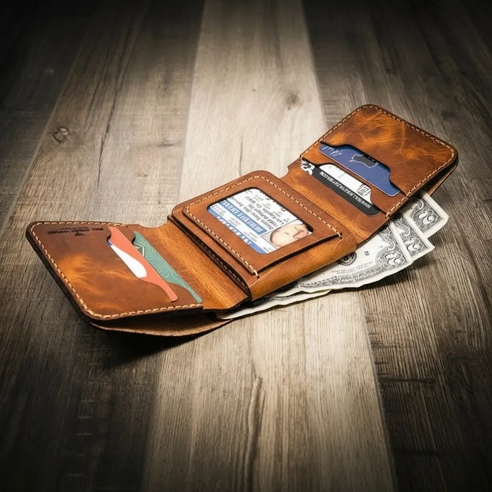 Badge Trifold Wallet