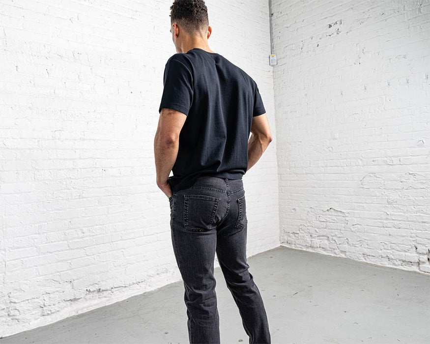 Tailored Fit Gray Wash