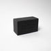 Black rectangular bar of soap with 'KLEEN' branding on a white background