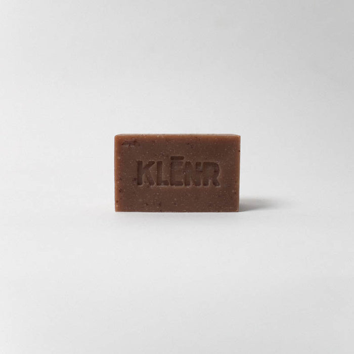 Bar of soap with 'KLEEN' branding on a white background
