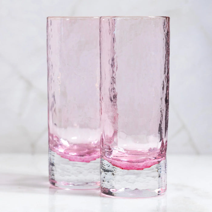 Hand-Blown Highballs - Set of 2