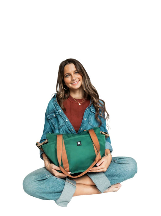 Mattie Large |  Forest Nylon  + Webbed Strap