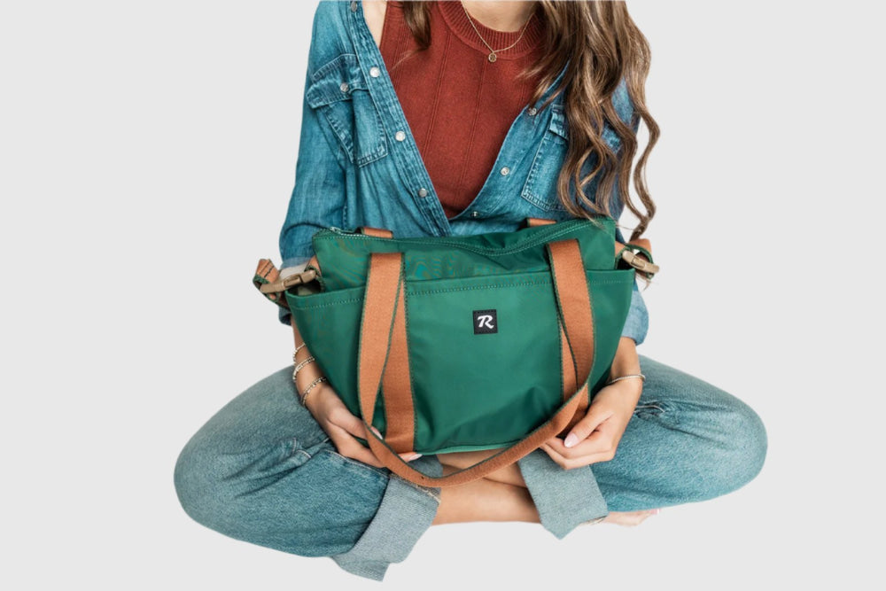 Mattie Large |  Forest Nylon  + Webbed Strap