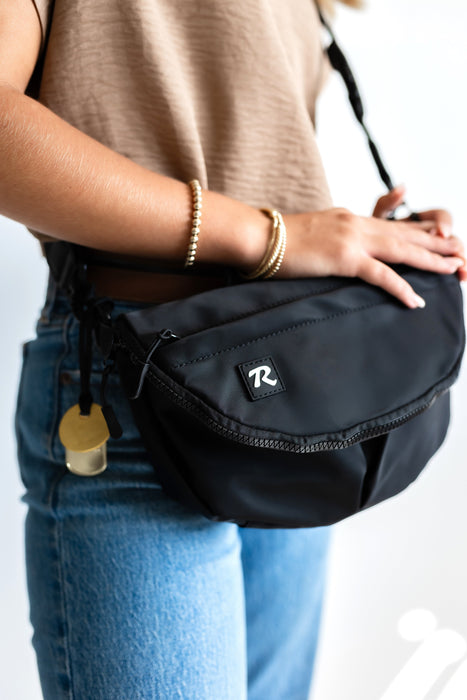 Sally Crossbody | Reveille Black Nylon