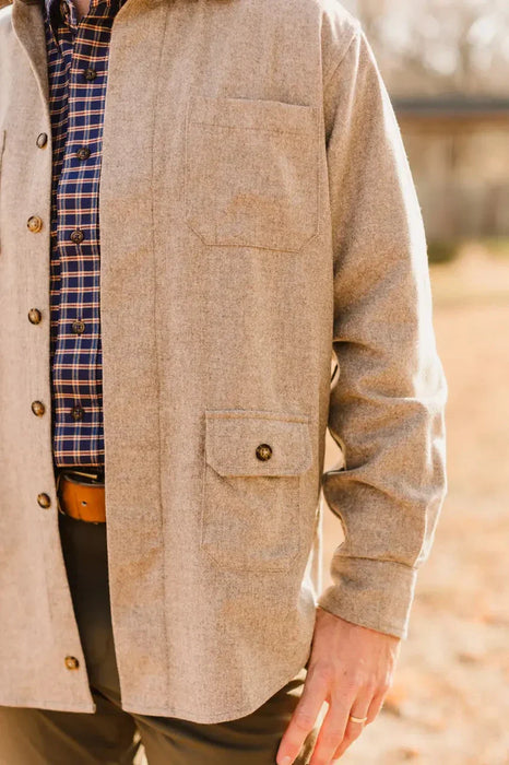 Mariners Merino Wool Overshirt