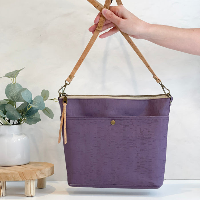 VISIONARY cross body bag | AMETHYST