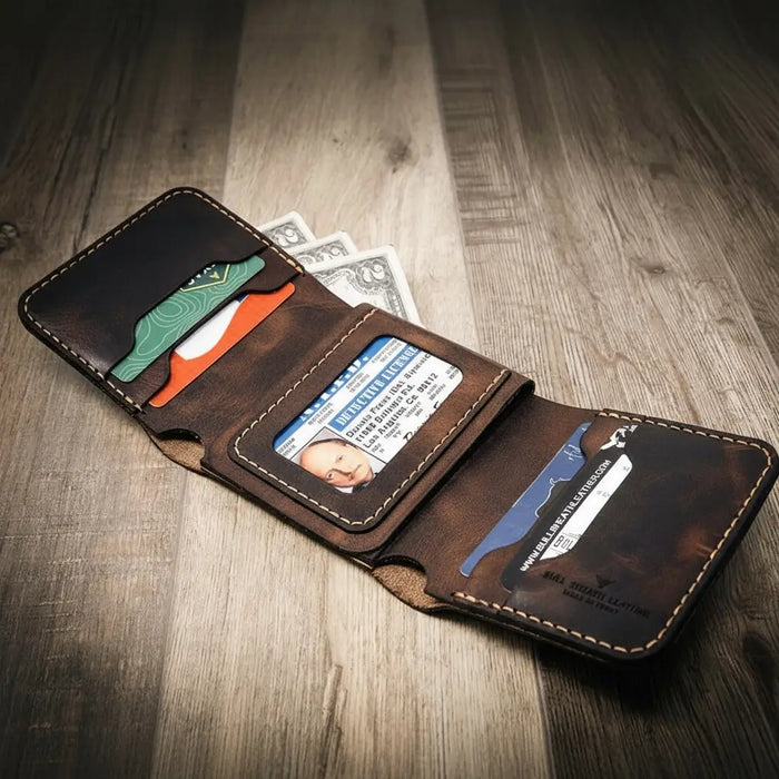 Badge Trifold Wallet
