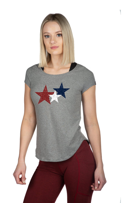 Women's SoftTECH™ Stars Cap sleeve