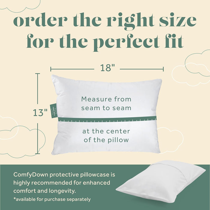 Toddler Pillow - Super Soft European Goose Down