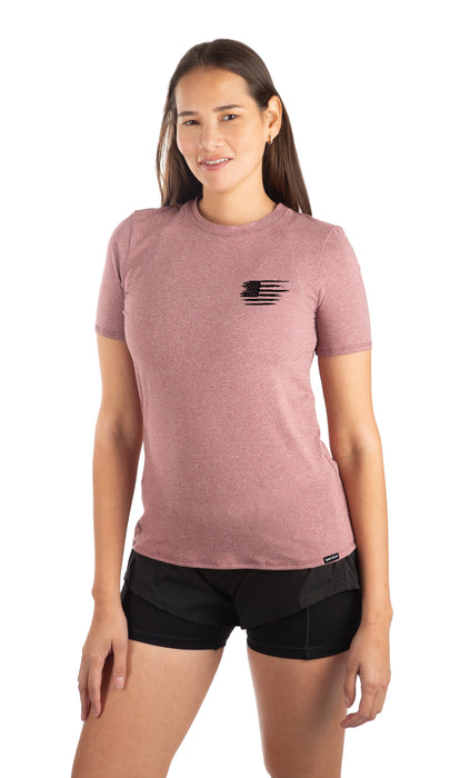 Women's SoftTECH™ Short Sleeve Relaxed Fit Flag Tee