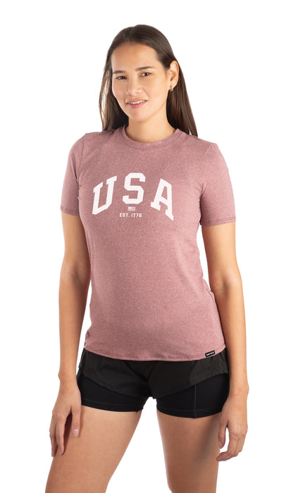 Women's USA SoftTECH™ Short Sleeve Relaxed Fit Tee
