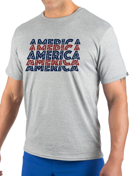 America SoftTECH™ Short Sleeve Tee