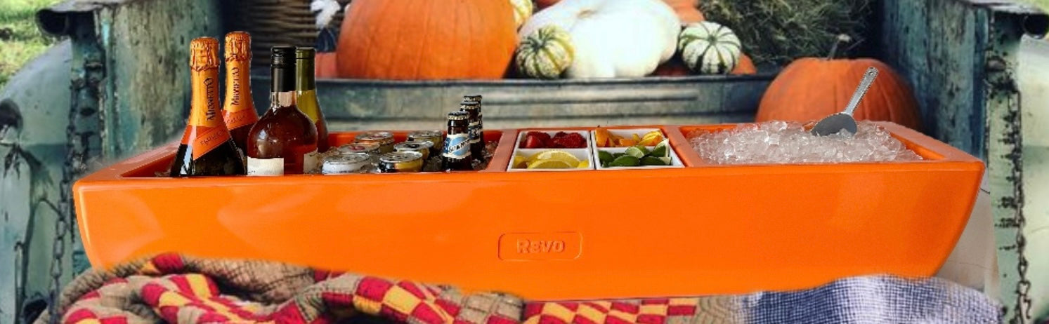REVO Party Barge Cooler™ | Orange Burst