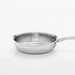 7 Inch Stainless Steel  Fry Pan Side View