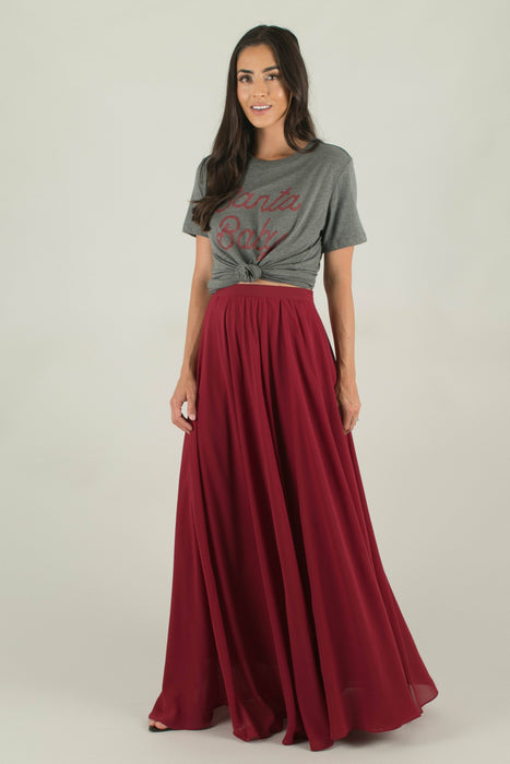 Flowy Maxi Skirt